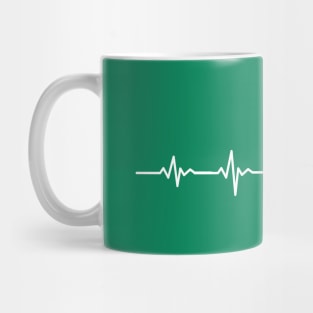 Ethereum heartbeat Mug